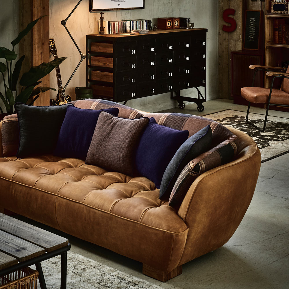 オピアムソファ 3人掛け [L-1]｜ソファ｜CRUSH CRASH PROJECT  