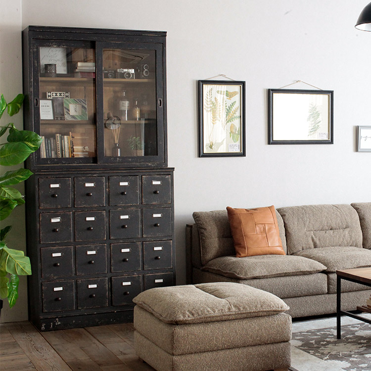 ジョーカーキャビネット引出し(下台)｜収納家具｜CRUSH CRASH PROJECT  