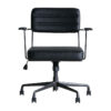 コックス-デスクチェアPU-BK-