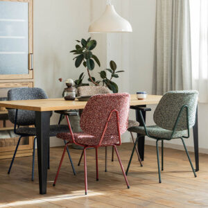 アボックチェア肘付＆肘無：NSA生地