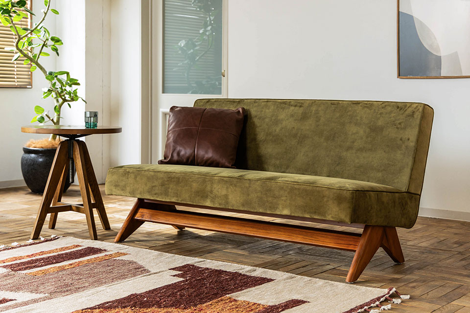 シャドウソファ2人掛け