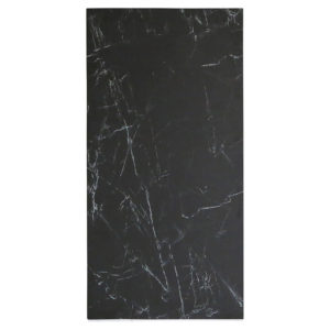 ハルゼー-テーブル1700天板-大理石柄ブラック