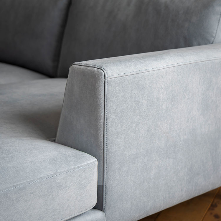 ヒューリソファ：肘置き側面