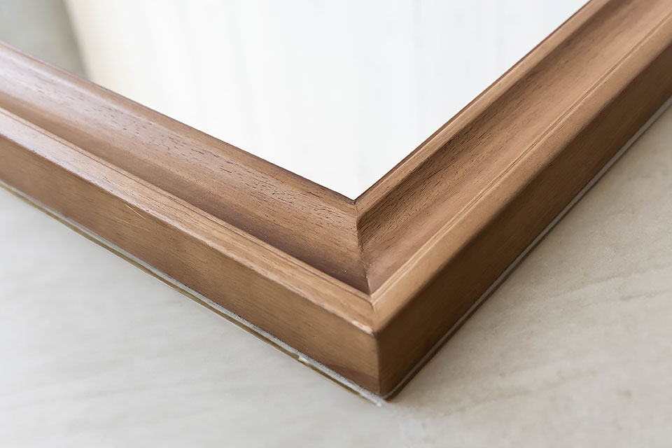 トイロミラー掛け鏡:木フレーム部分