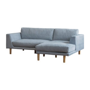 ヒューリソファ左カウチ[BUL-SKY]