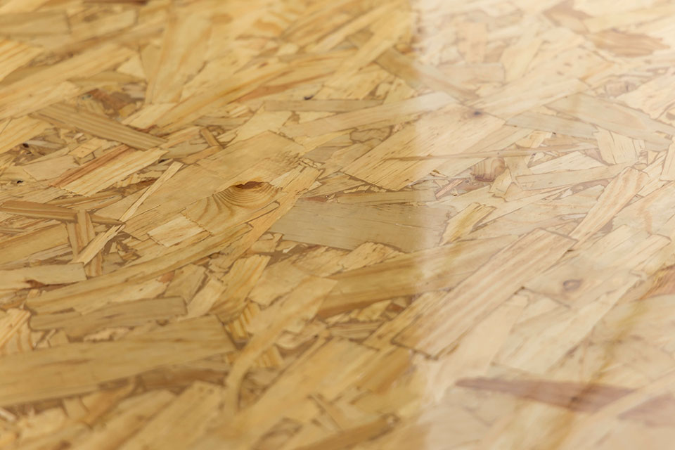 マテリアテーブル：天板OSB