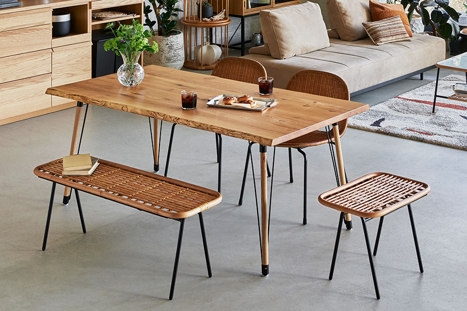 ケインベンチ＋ミーステーブル