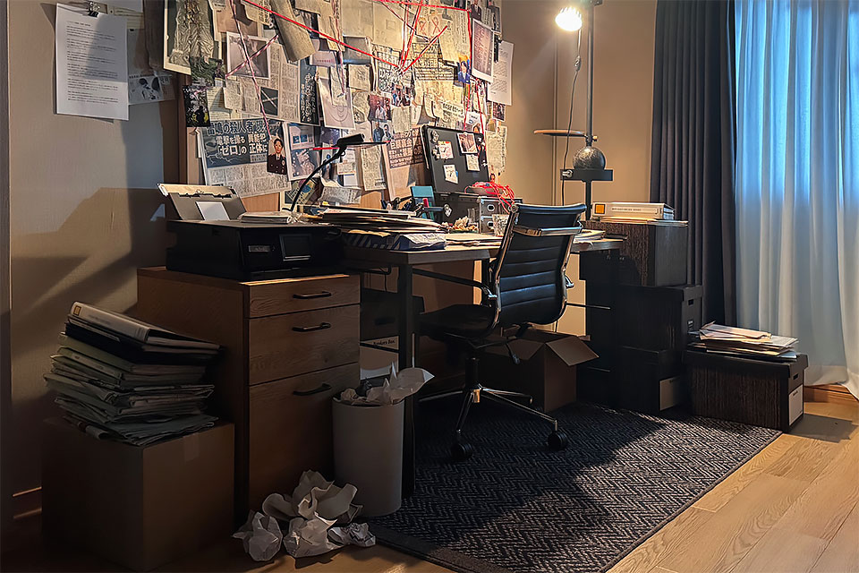 ドラマ「DOPE麻薬取締部特捜課」セット写真