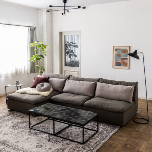 オフトソファ＋アランサイドテーブル