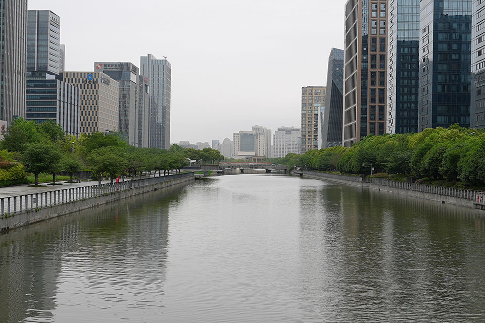 寧波市の街並み