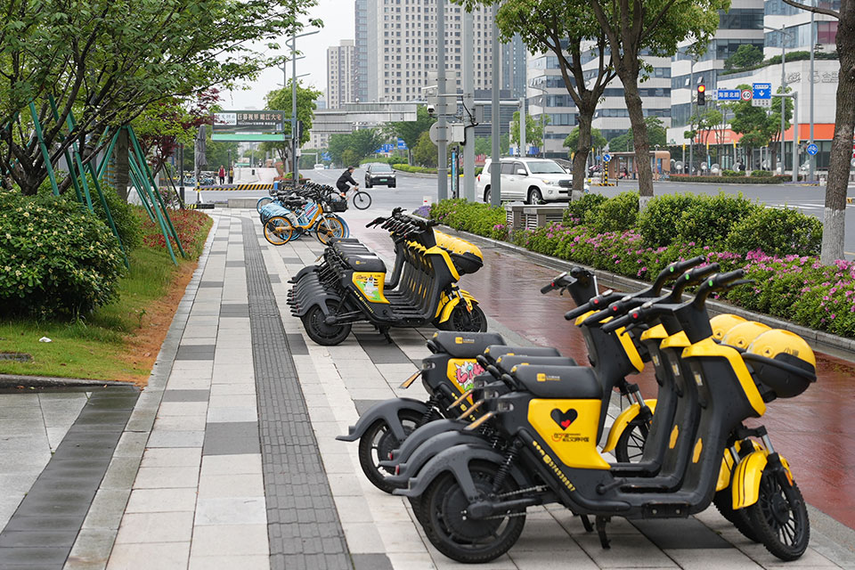 寧波市の街並み