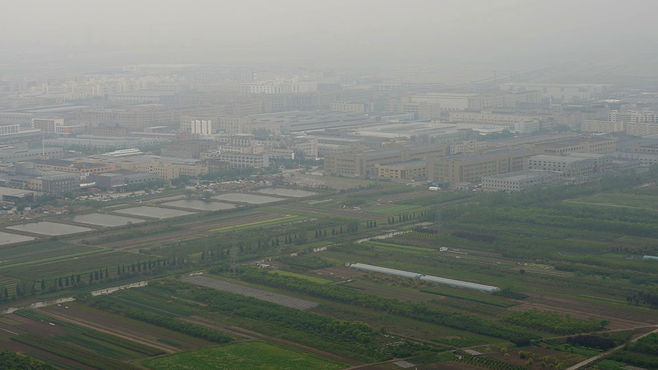 工場視察レポート:寧波市郊外にある工場周囲の様子