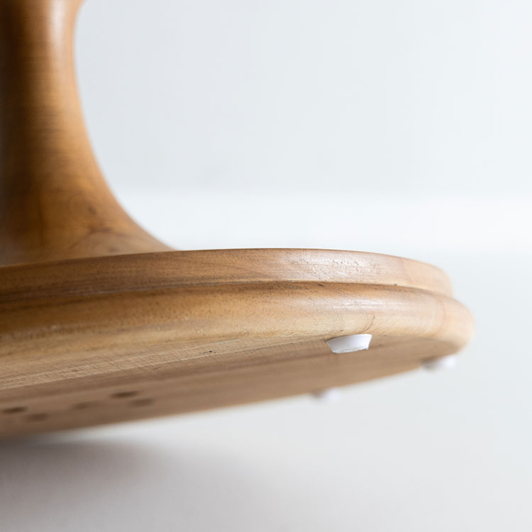 アデルカフェテーブル：脚部＋ベース裏面：キャップ