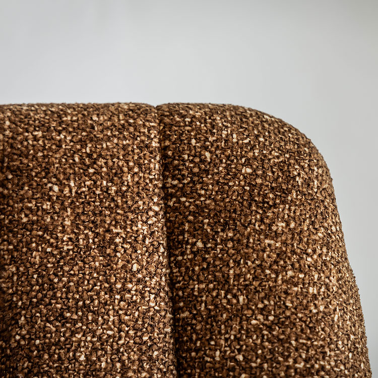 バロンラウンジチェア拡大：張地：LEO-BR