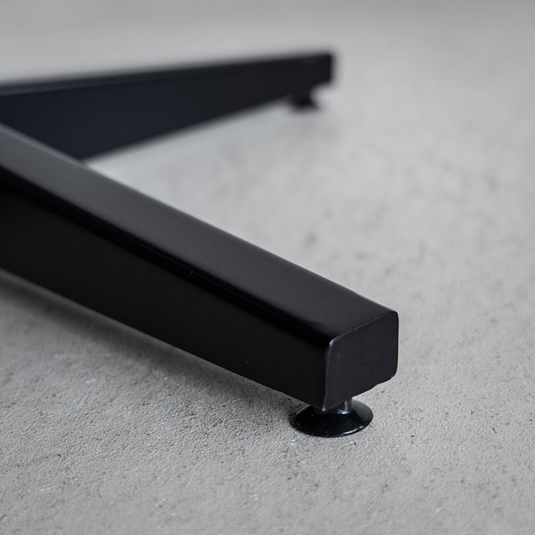 ロナカフェテーブル：テーブル脚ベース＋アジャスター