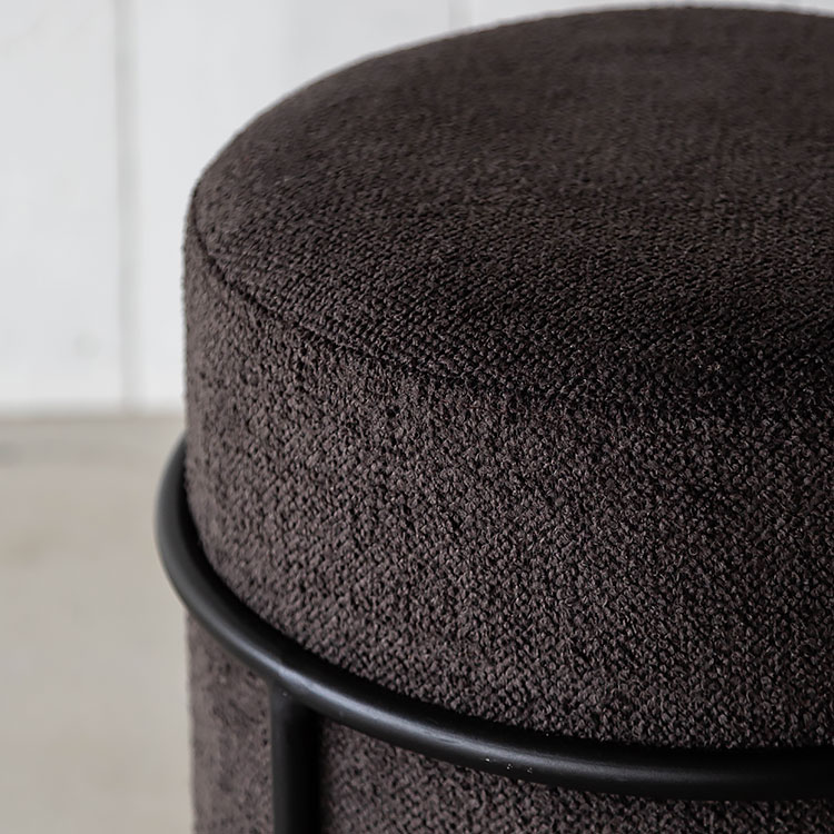 カプススツール:TIM-CHARCOAL BR