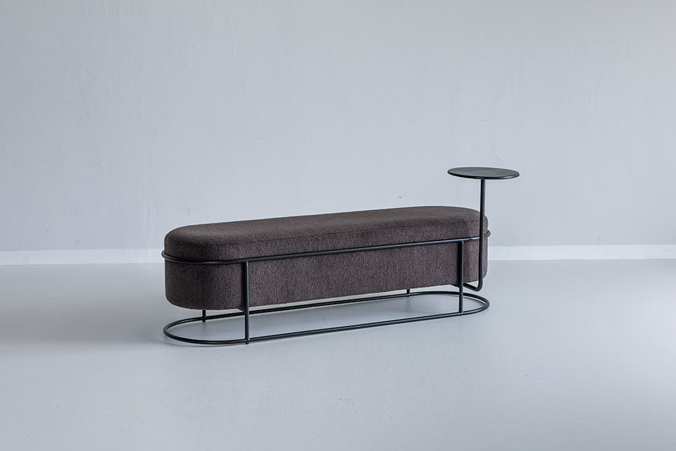 カプスベンチ150:TIM-CHARCOAL BR+専用ベンチ付き