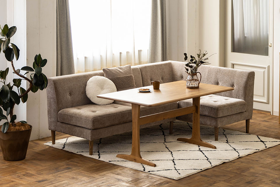 ガルドナLDテーブル＋グレスソファ