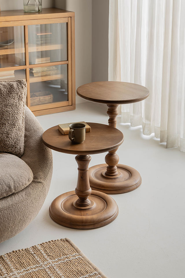 クリムサイドテーブル＆ホオズキサイドテーブル