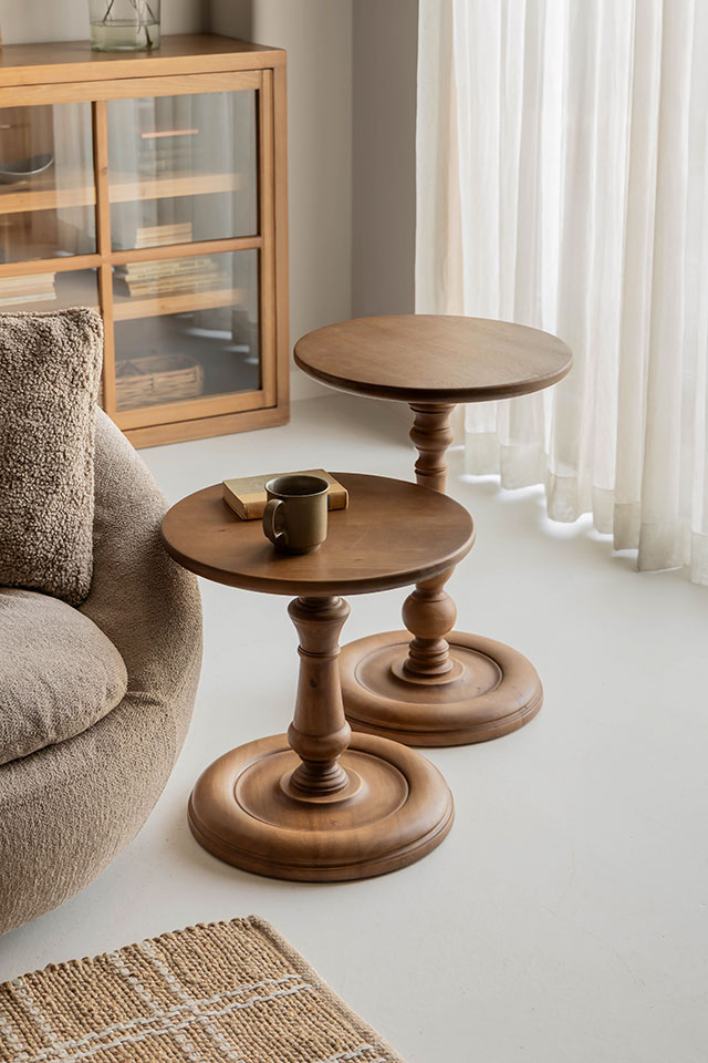 クリムサイドテーブル＆ホオズキサイドテーブル