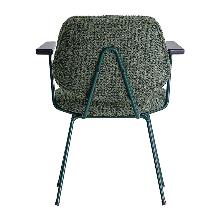 アボックチェア肘付 [NSA-GN]｜チェア/スツール｜CRUSH CRASH PROJECT