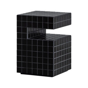 テラサイドテーブル コの字型[BK/目地BK]