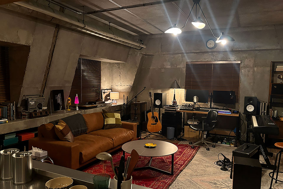 ドラマ美術協力「冬のなんかさ、春のなんかね」セット写真