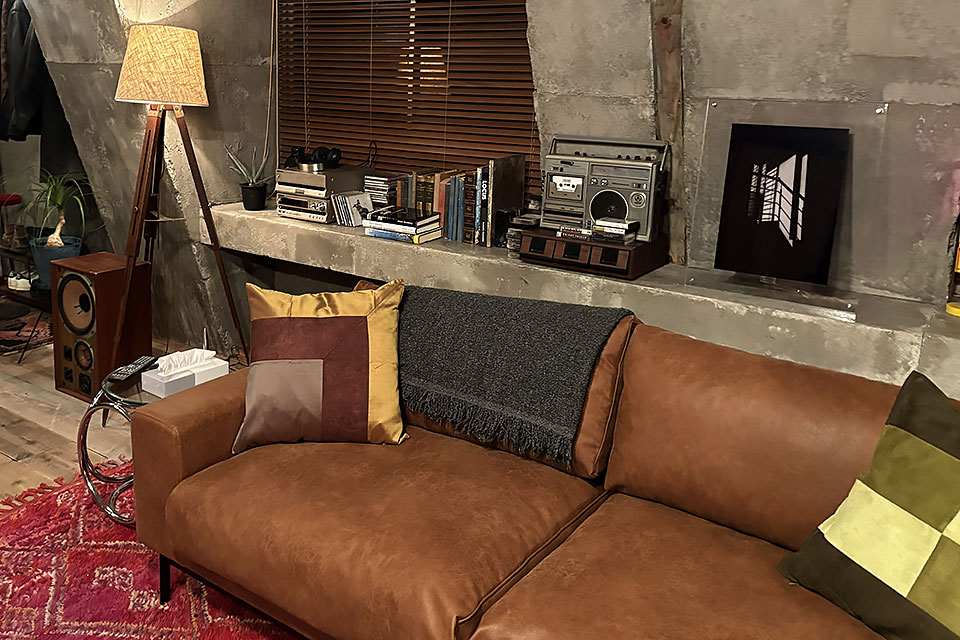 ドラマ美術協力「冬のなんかさ、春のなんかね」セット写真