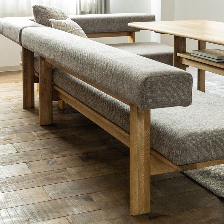 ハルヒベンチ：背もたれ