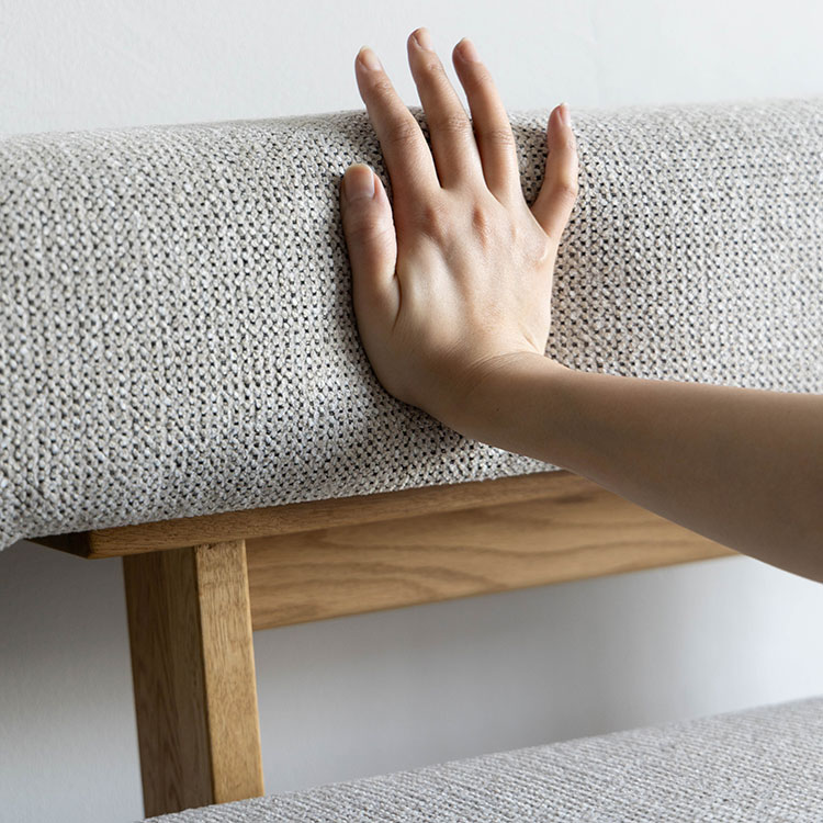 ハルヒベンチ：背もたれ