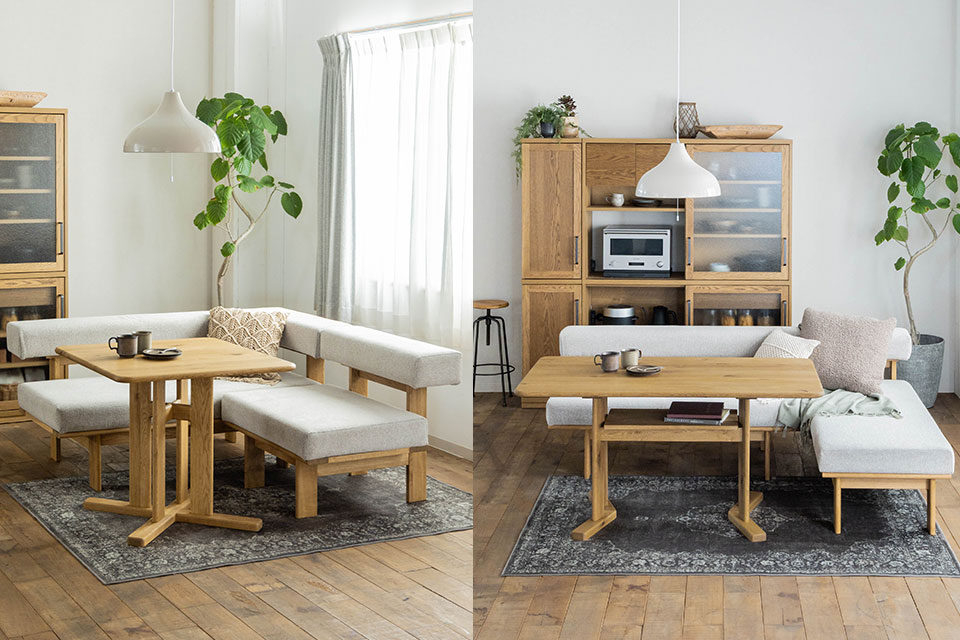 ハルヒテーブル＋ベンチ