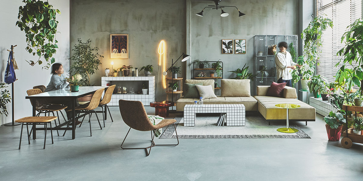 OASIS/オアシス　建築材タイルを使ったインテリアコレクション