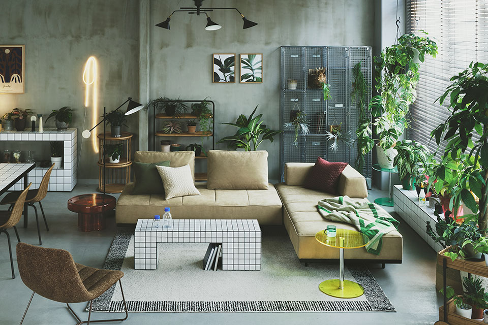 OASIS/オアシス　建築材タイルを使ったインテリアコレクション
